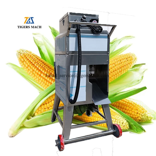 Automatic Fresh corn threshing machine factory price