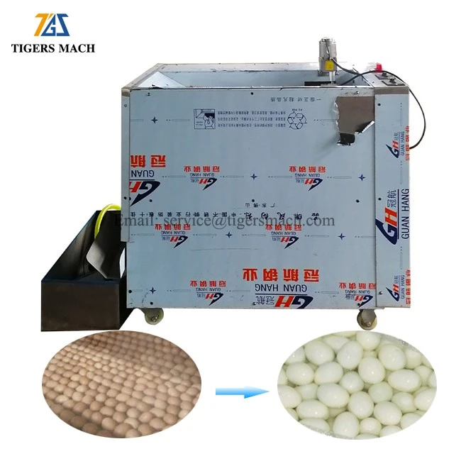 Egg Shelling Peeling Machines